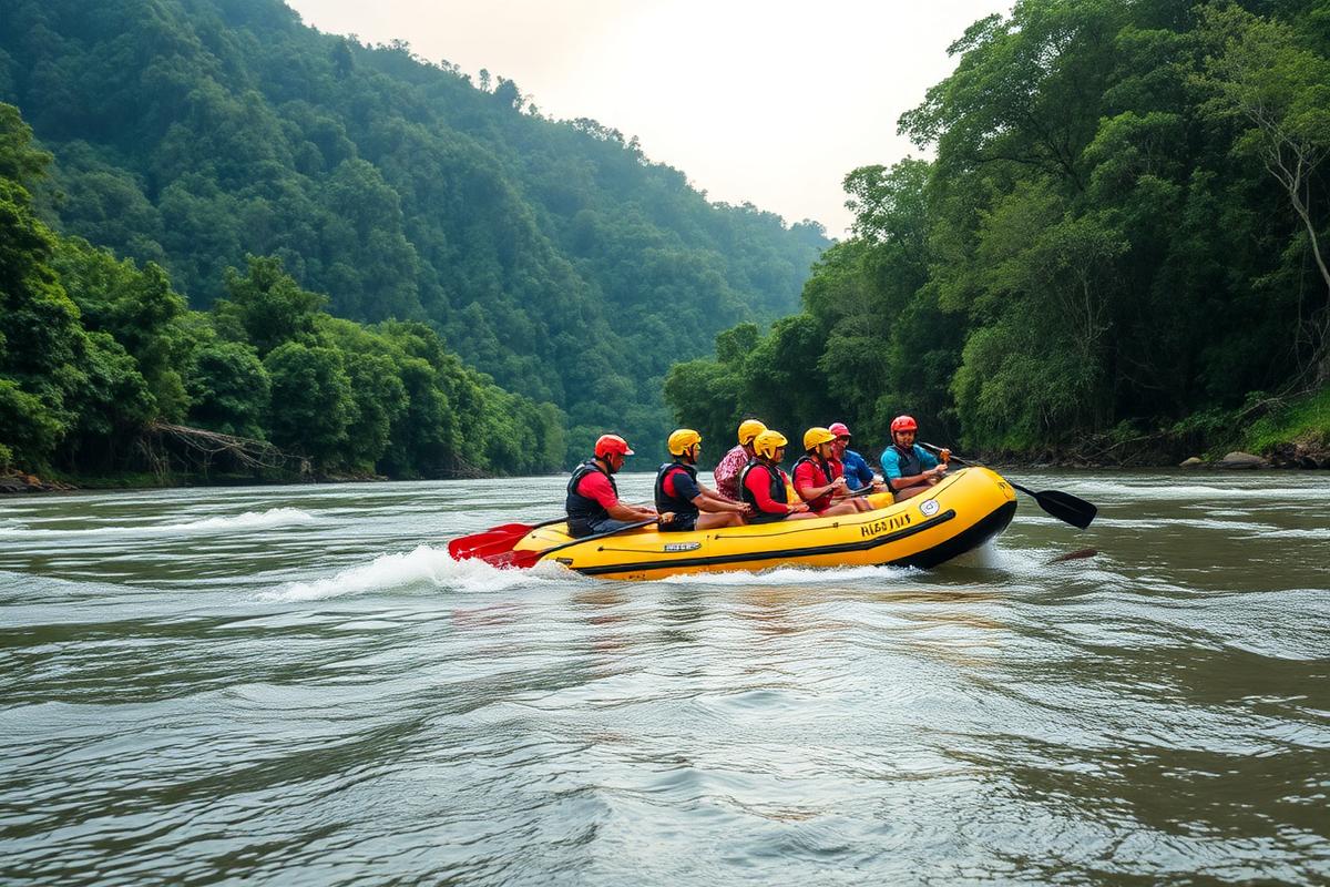 Rafting e Tirolesa — passeio em Itacaré, Bahia